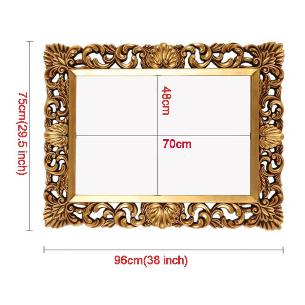 Amazon.co.jp: ビンテージ装飾的な壁ミラー、 ヴィンテージ